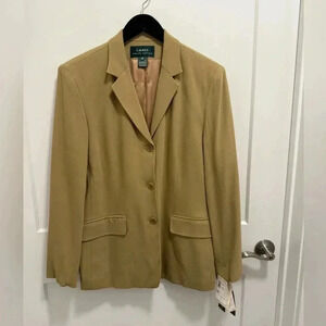 Lauren Ralph Lauren NWT tan blazer